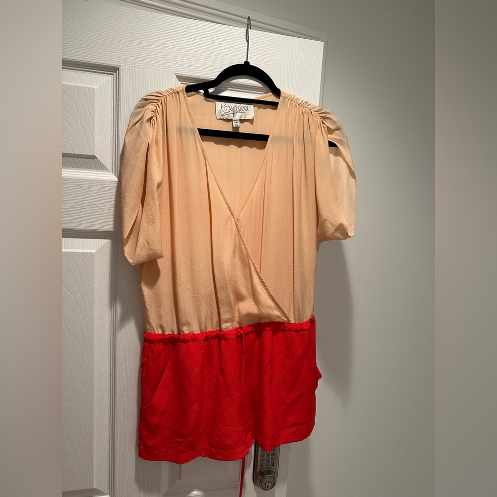 Rory Beca silk shorts romper
